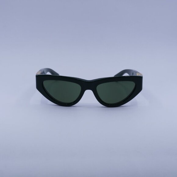 Bottega Veneta BV1176S 007 Sunglasses Green Cat Eye Frame, Green Lenses - Picture 4 of 11